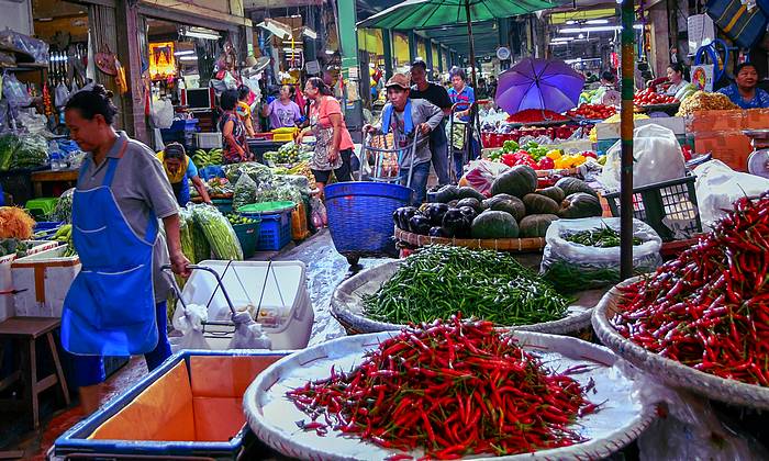 Bangkoki piacok