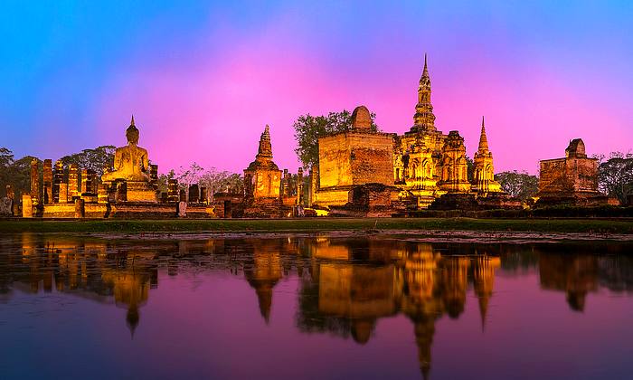 Thaiföld utazás Ayutthaya