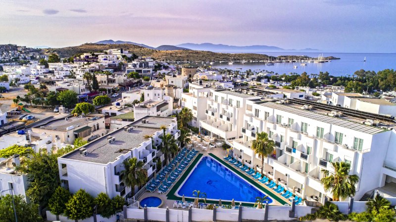 Bodrum utazás Club Shark Hotel