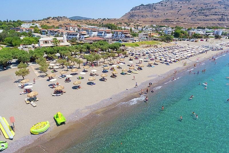 Rodosz Lardos utazás Sun Beach Lindos