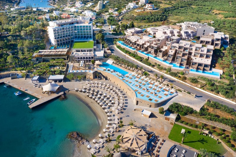 Kréta Agios Nikolaos utazás Hotel Wyndham Grand Crete Mirabello Bay