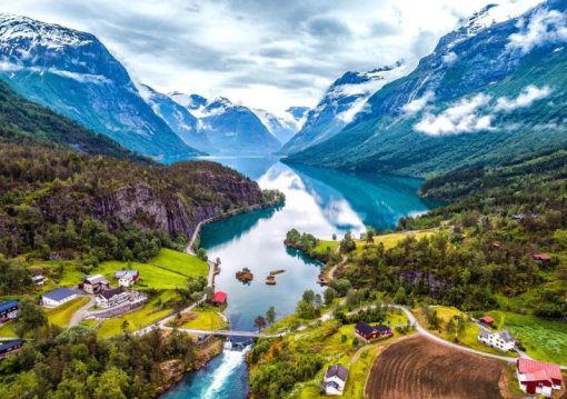 Norvég körutazások Norvég fjordok: tájak és trollok